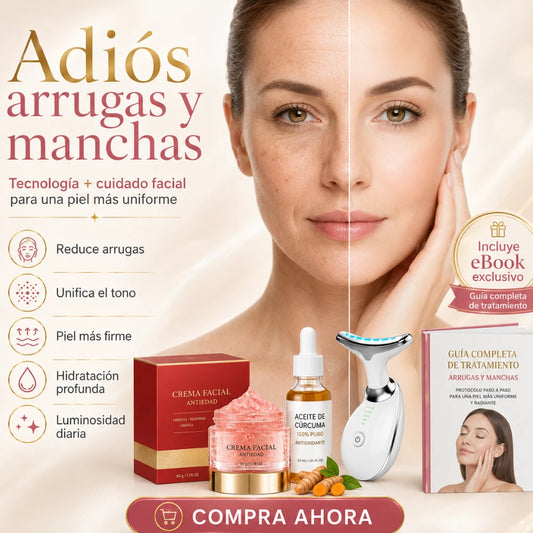 Recupera la Firmeza de tu Rostro  sin cirugía desde casa Tratamiento antiedad /Pack Lift & Glow™