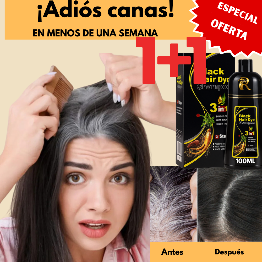 ACABA CON LAS CANAS EN 3 APLICACIONES